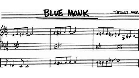 “Blue Monk” là bản nhạc Blues sôi động kết hợp với giai điệu bebop đầy sáng tạo